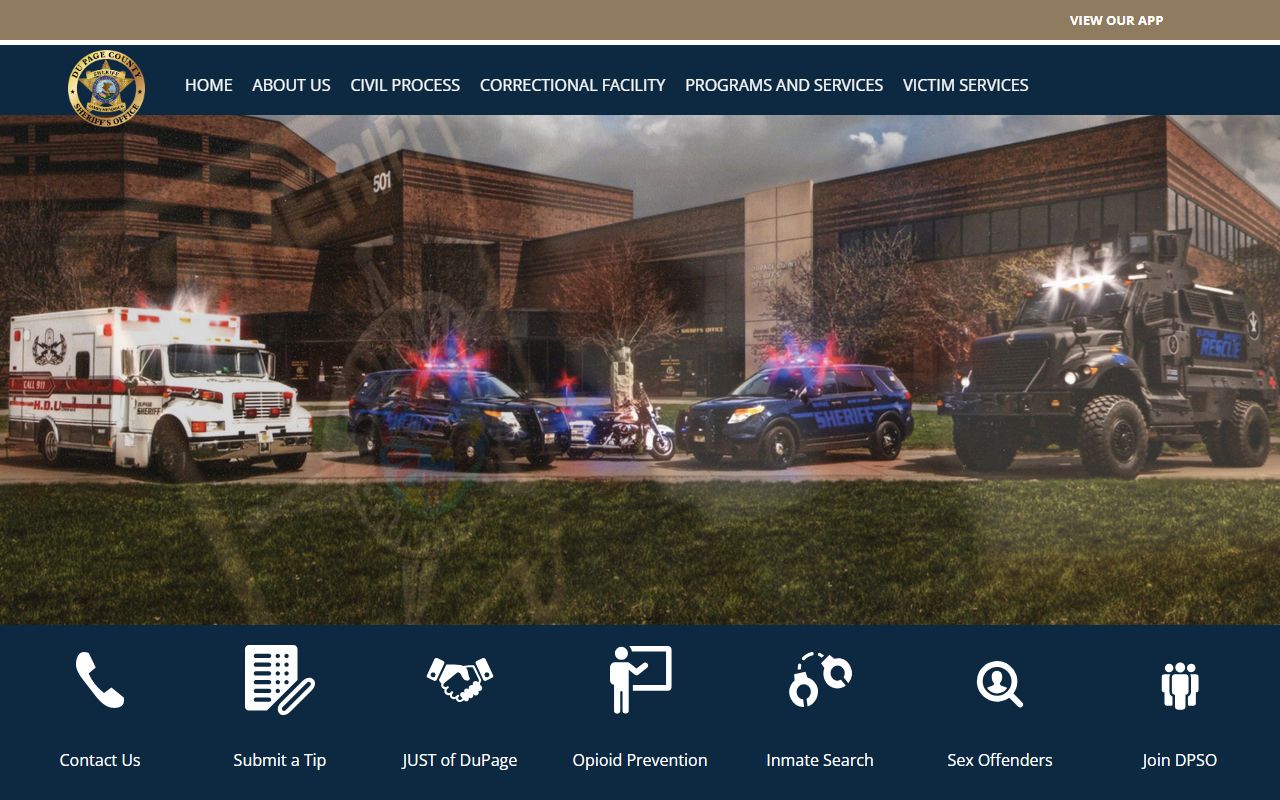 DuPage County released inmates sheriff office website