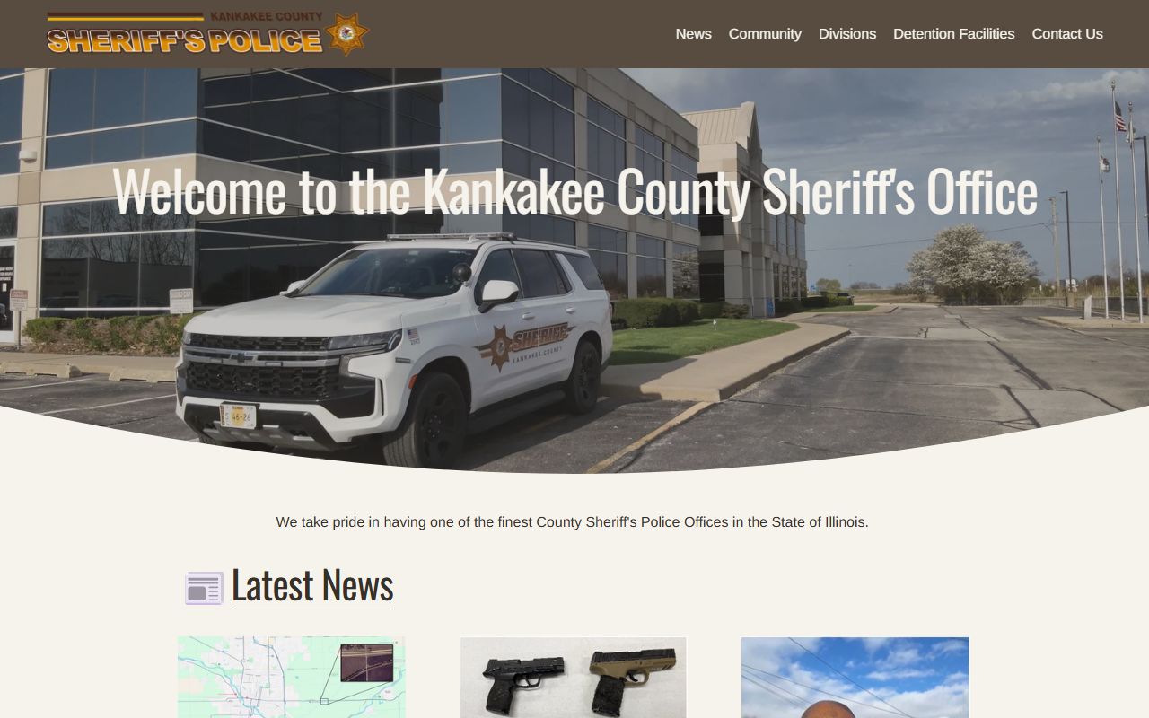 Kankakee County released inmates sheriff homepage