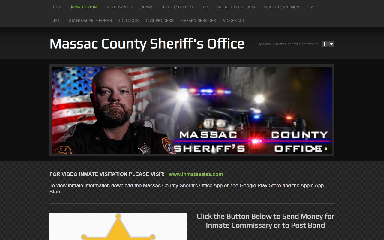 Massac County released inmates inmate listing page