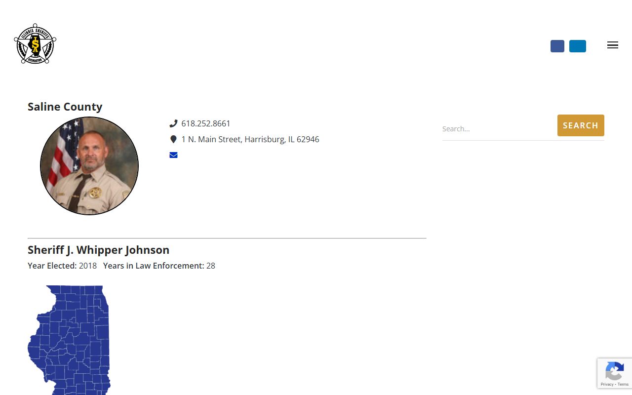 Saline County released inmates Illinois Sheriffs Association page