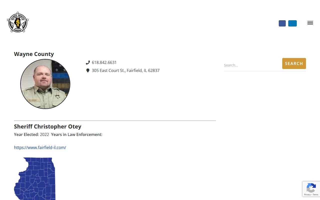 Wayne County released inmates Illinois Sheriffs Association page